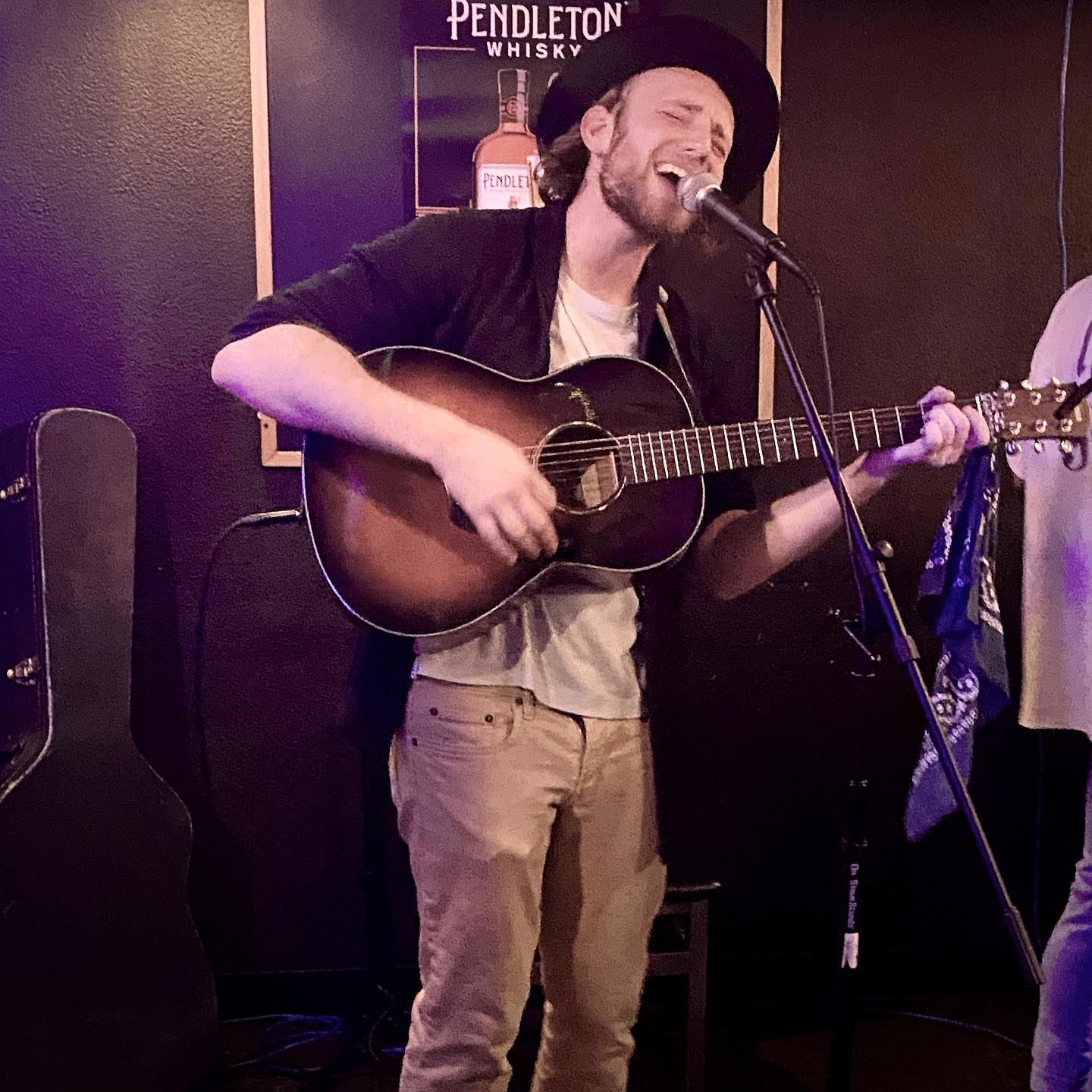 Jordan performing live